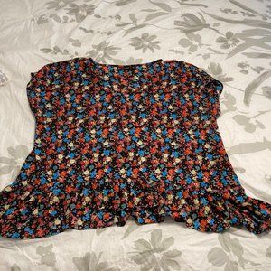 Floral Flower Top / Blouse